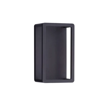 Aplica de perete exterioara NovaLuce VEL metal, negru, LED, 3000K, 9W, 245lm, IP65 - 9030570