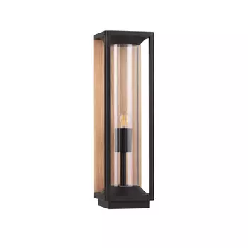 Lampadar exterior NovaLuce PACIFIC metal, plastic, negru, transparent, E27, IP65 - 9030604