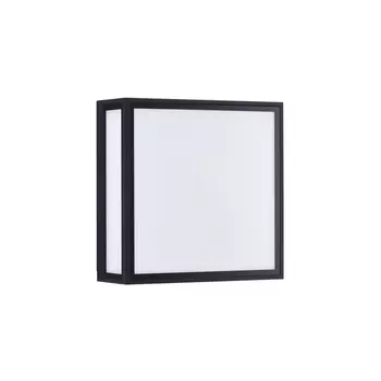 Aplica de perete exterioara NovaLuce ASTRAL metal, sticla, negru, alb, LED, 3000K, 16W, 948lm, IP65 - 9030630