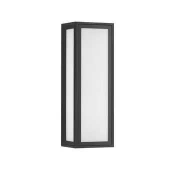 Aplica de perete exterioara NovaLuce ASTRAL metal, sticla, negru, alb, LED, 3000K, 10W, 373lm, IP65 - 9030632