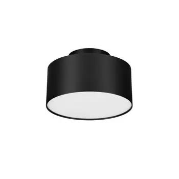 Plafoniera NovaLuce OZEN metal, negru, alb, LED, 3000K, 24W, 1390lm - 9030736