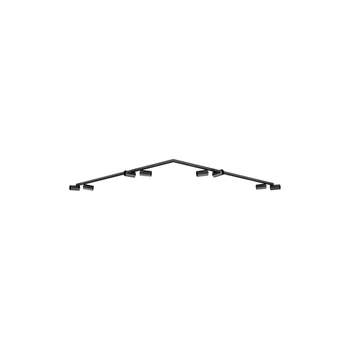 Plafoniera NovaLuce OSO metal, negru, GU10 - NL-9030918