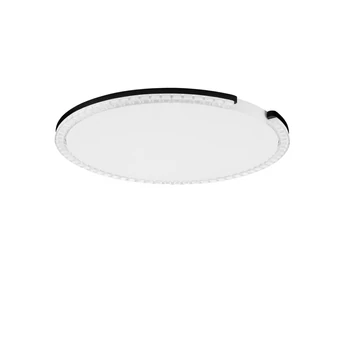 Plafoniera NovaLuce GREAMY metal, acril, negru, alb, LED, 30W, 3000K, 1950 Lm - NL-9030965