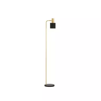 Lampadar NovaLuce PAZ metal, auriu, negru, E27 - NL-9050163