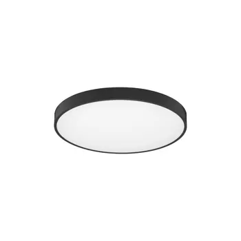 Plafoniera NovaLuce PERFECT metal, plastic, negru, alb, LED, 2700K-6000K, 40W, 3940lm - 9058106