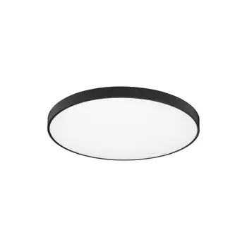 Plafoniera NovaLuce PERFECT metal, plastic, negru, alb, LED, 2700K-6000K, 80W, 9050lm - 9058108