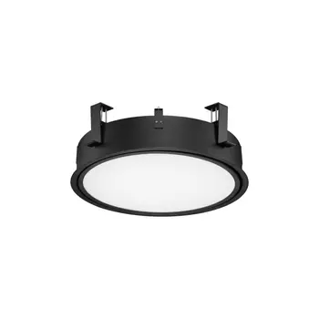 Spot incastrabil NovaLuce PERFECT metal, plastic, negru, alb, LED-TRIAC, 3000K, 24W, 2340lm - 9058930