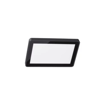 Aplica de perete exterioara NovaLuce Nobu metal, sticla, negru, LED, 3000K, 15W, 496.9lm, IP65 - NL-9060206