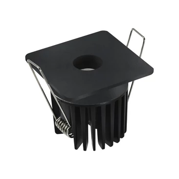 Spot incastrabil NovaLuce ONO metal, negru, LED, 3000K, 8W, 340lm - 9060209