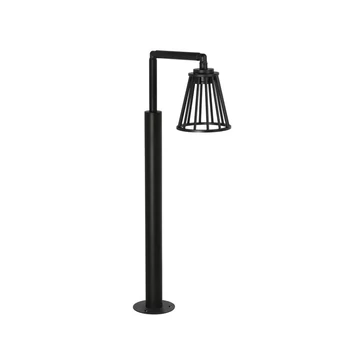 Lampadar exterior NovaLuce Carina metal, negru, LED, 3000K, 6W, 279.54lm, IP65 - NL-9060213