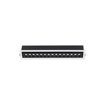 Spot incastrabil NovaLuce CANTIA metal, negru, alb, LED, 3000K, 22W, 2025lm - 9070133