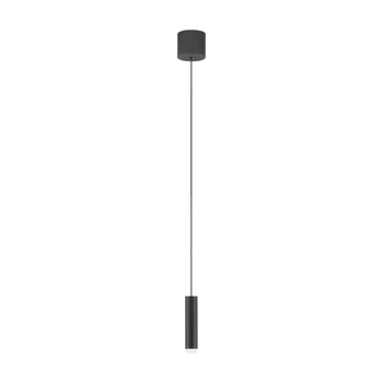 Pendul NovaLuce DOC metal, negru, LED, 3000K, 5W, 250lm - 9070164