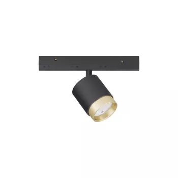 Sursa de lumina pentru sine magnetice SLIM NovaLuce SLIM metal, negru, auriu, LED, 48V, 3000K, 10W, 970lm - 9080020