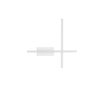 Aplica de perete NovaLuce QUAM metal, alb, LED, 14W, 652lm, 3200K - NL-9081815