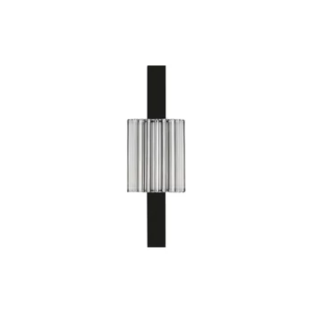 Plafoniera NovaLuce GLOVIA metal, sticla, negru, transparent, LED, 9W, 2700-3000K, 458 Lm - NL-9088203
