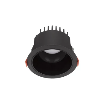 Spot incastrabil NovaLuce LUELA metal, negru, LED, 3000K, 20W, 1125lm - 9113778