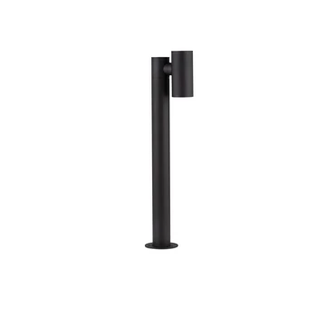 Lampadar exterior NovaLuce PEC metal, negru, LED, 8W, 223lm, 3000K, IP65 - NL-9136420