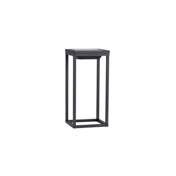 Veioza solara exterioara NovaLuce TEGOLO metal, sticla, antracit, LED, 2W, 231lm, 3000K, IP54 - NL-9136431