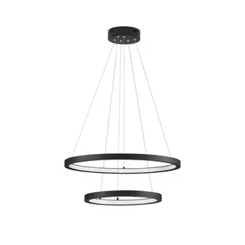 Pendul NovaLuce EMPATIA metal, negru, LED, 3000K, 60W, 1755lm - NL-9172864