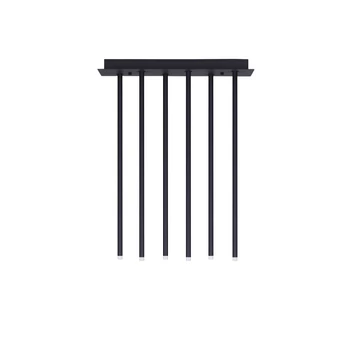 Plafoniera NovaLuce STILVI metal, negru, LED, 17W, 573lm, 3000K - NL-9232155