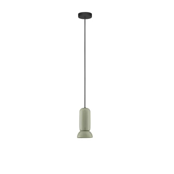Pendul NovaLuce PARLO metal, ceramic, verde, GU10 - NL-9236216