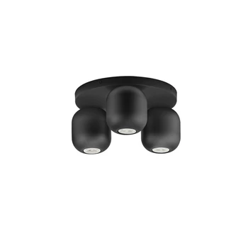Plafoniera NovaLuce MARLIN metal, negru, GU10 - NL-9236227