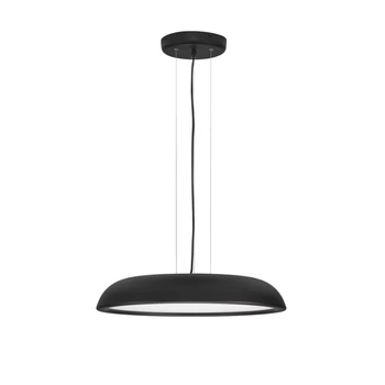 Pendul NovaLuce FELICIA metal, acril, negru, LED, 44W, 3000K, 3051 Lm - NL-9268037