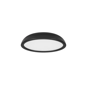 Plafoniera NovaLuce FELICIA metal, acril, negru, alb, LED, 25W, 3000K, 1765 Lm - NL-9268044