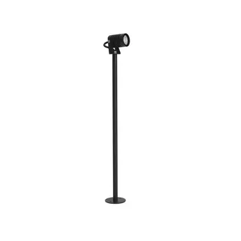 Lampadar exterior NovaLuce Fend metal, sticla, negru, LED, 3000K, 5W, 378lm, IP65 - NL-9271433