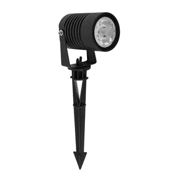 Decor exterior NovaLuce Stake metal, sticla, negru, LED, 3000K, 10W, 742lm, IP65 - NL-9271492