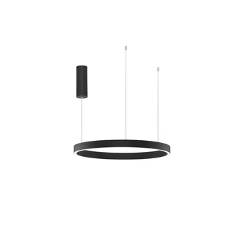 Pendul NovaLuce ELOWEN metal, negru, LED, 3000K, 60W, 2405lm - NL-9345660