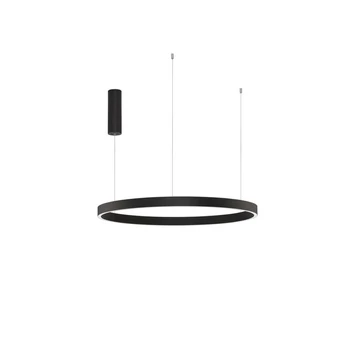 Pendul NovaLuce ELOWEN metal, negru, LED, 3000K, 77W, 3320lm - NL-9345664