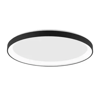 Plafoniera NovaLuce PERTINO metal, plastic, negru, alb, LED, 2700K, 40W, 2554lm - NL-9345683