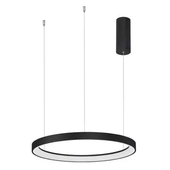 Pendul NovaLuce PERTINO metal, negru, LED, 2700K, 38W, 2175lm - NL-9345687