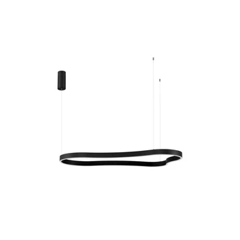 Pendul NovaLuce DUSSA metal, negru, LED, 61W, 3364lm, 3000K - NL-9345693