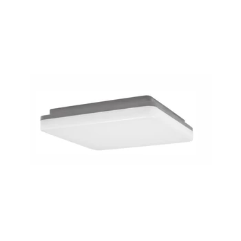 Plafoniera exterioara NovaLuce Tommy plastic, gri, LED, 3000K, 24W, 1920lm, IP54 - NL-9521002