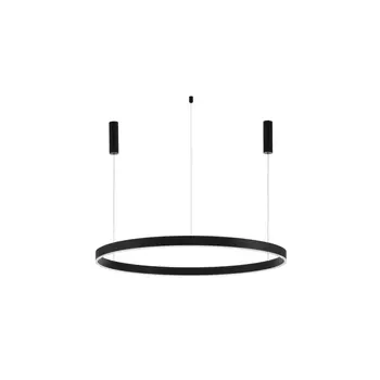Pendul NovaLuce MOTIF metal, negru, LED, 3000K, 70W, 5984lm - NL-9530201
