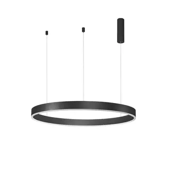 Pendul NovaLuce MOTIF metal, negru, LED, 2700K-6000K, 60W, 4165lm - NL-9530214