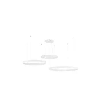 Pendul NovaLuce MOTIF metal, alb, LED, 2700K-6000K, 143W, 13163lm - NL-9530216