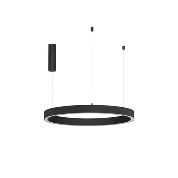 Pendul NovaLuce ELOWEN metal, negru, LED, 3000K, 50W, 2965lm - NL-9558604