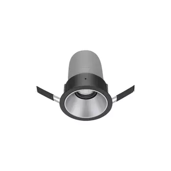 Spot incastrabil NovaLuce HOMER metal, negru, LED, 3000K, 15W, 750lm - 9570007