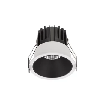 Spot incastrabil NovaLuce LUELA metal, alb, negru, LED, 3000K, 13W, 965lm - 9580625