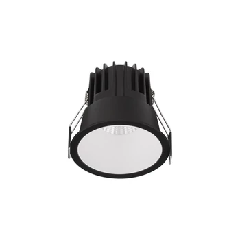 Spot incastrabil NovaLuce LUELA metal, negru, alb, LED, 3000K, 13W, 1040lm - 9580626