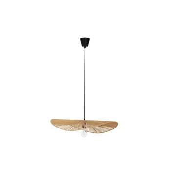 Pendul NovaLuce SIARA natural, negru, maro, E27 - NL-9586536
