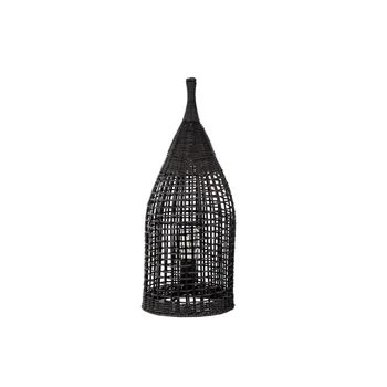 Veioza NovaLuce NAOS natural, negru, E27 - NL-9586630