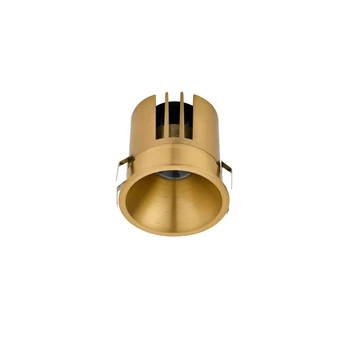 Spot incastrat NovaLuce SANCO metal, auriu, LED, 10W, 2700K, 732 Lm - NL-9695132