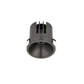 Spot incastrat NovaLuce SANCO metal, nichel, LED, 10W, 2700K, 732 Lm - NL-9695133