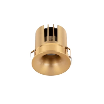 Spot incastrat NovaLuce SANCO metal, auriu, LED, 10W, 2700K, 681 Lm - NL-9695140