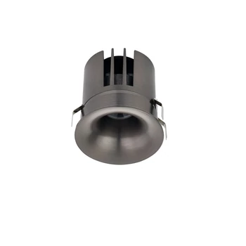 Spot incastrat NovaLuce SANCO metal, nichel, LED, 10W, 3000K, 712 Lm - NL-9695145