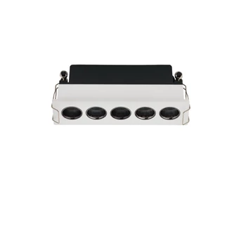 Spot incastrat NovaLuce CANON metal, alb, LED, 8W, 3000K, 401 Lm - NL-9695177